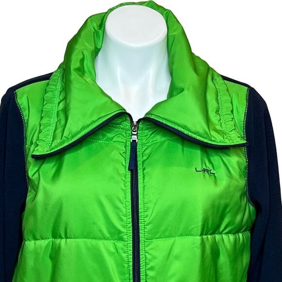 Lauren Ralph Lauren active green and blue full zip jacket size XL - Picture 3 of 16